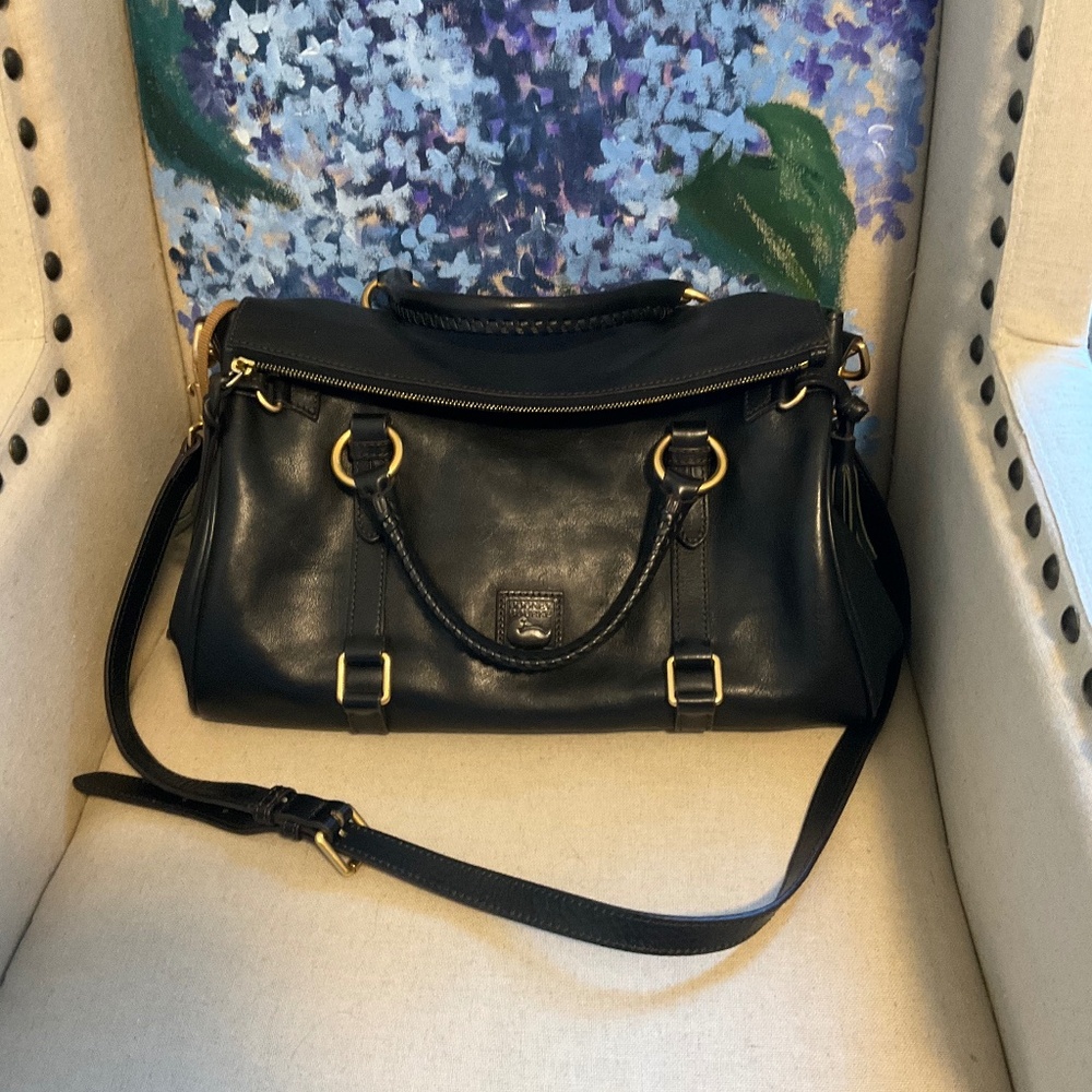 Dooney & Bourke large black satchel